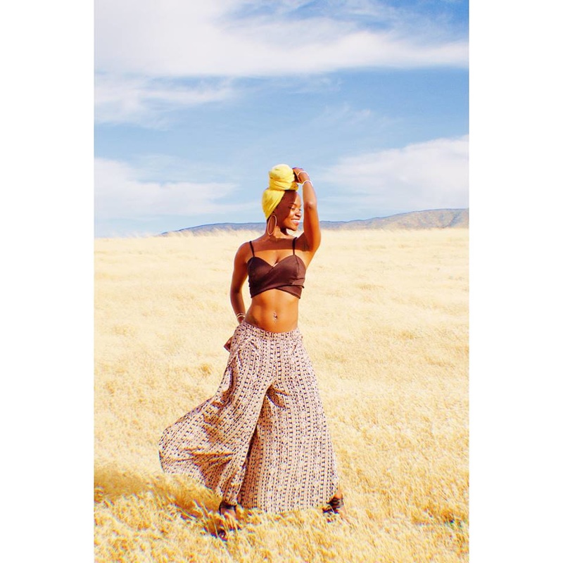 Female model photo shoot of Andria Renee in Antelope Valley Poppy Reserve