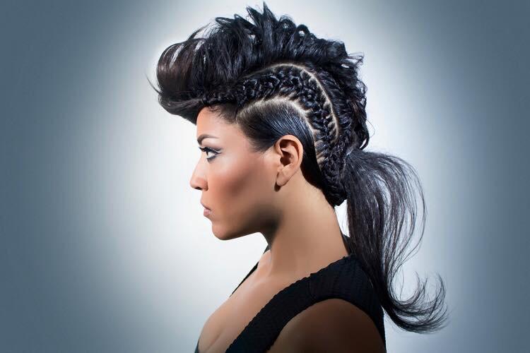 Female model photo shoot of Hair By Damaris in Palm Springs, CA