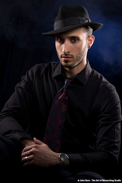 Male model photo shoot of tdm_style by JohnRossPhoto in Art of Retouching Studio, New Haven CT