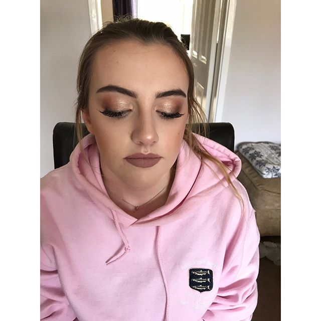Female model photo shoot of makeupbydaniellakeene in shropshire