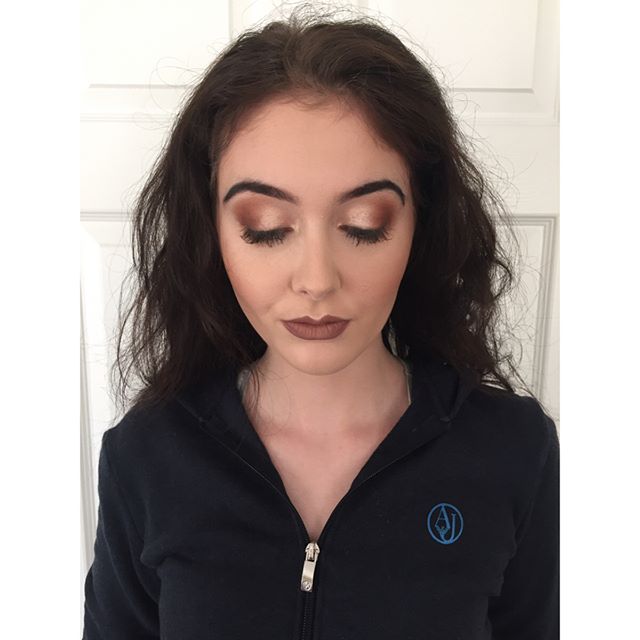 Female model photo shoot of makeupbydaniellakeene in shropshire