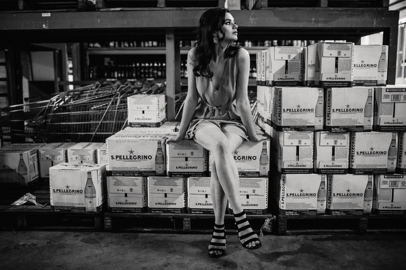 Female model photo shoot of Imogen Castledine in Re-Store Leederville