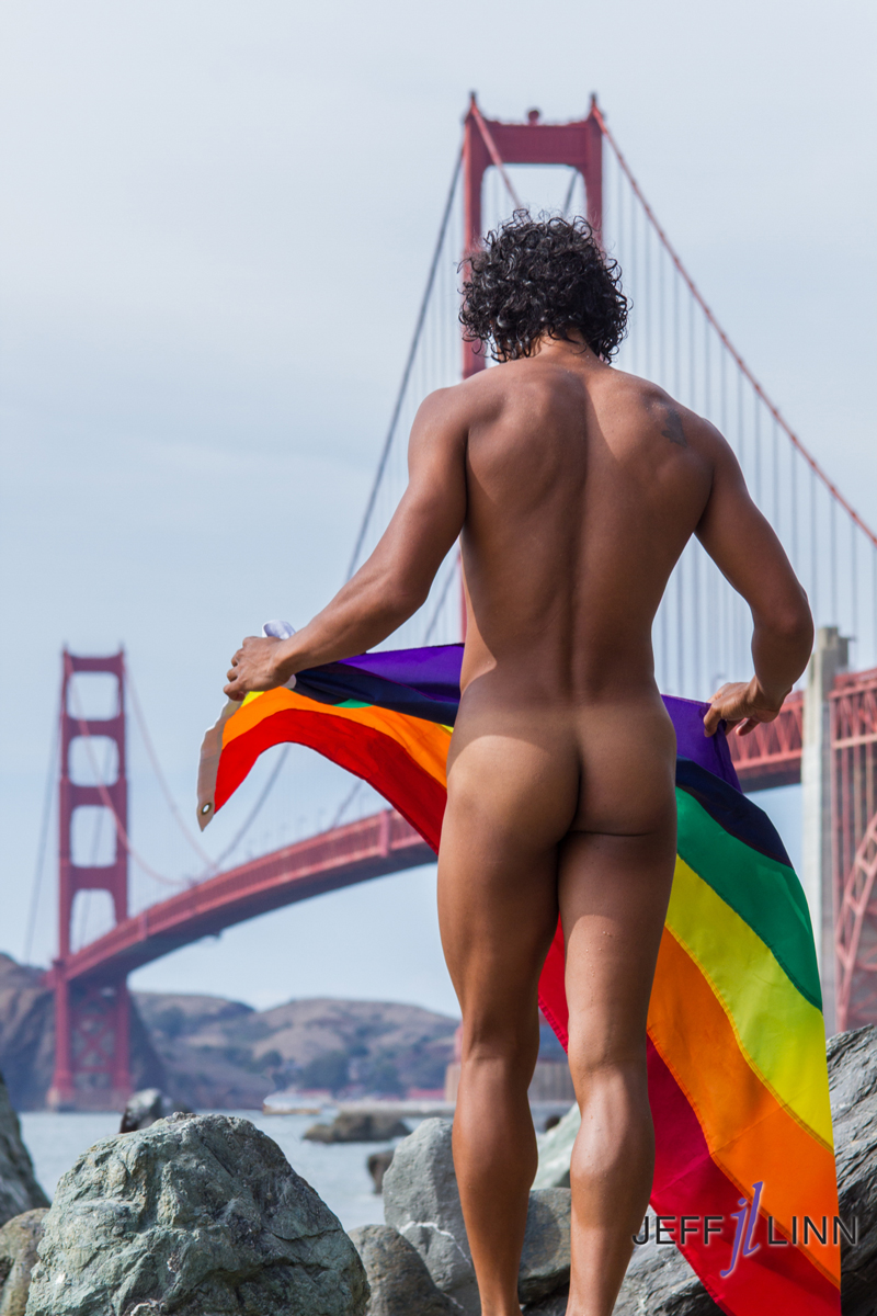Male model photo shoot of Jeff Linn Photography and Drew Bacchae in San Francisco