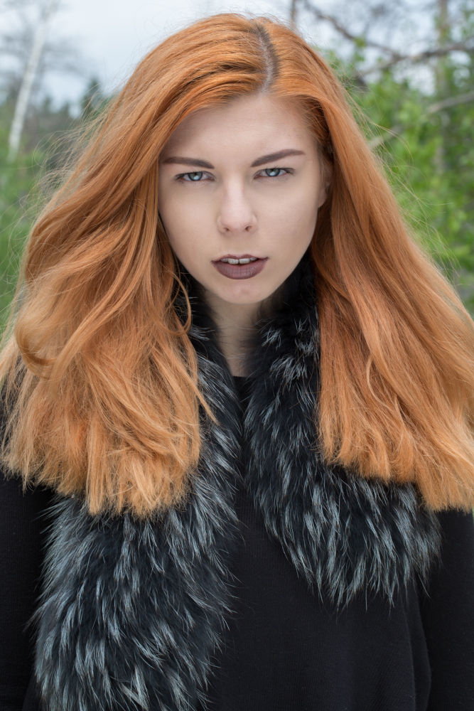 Female model photo shoot of Rasakija in Lithuania