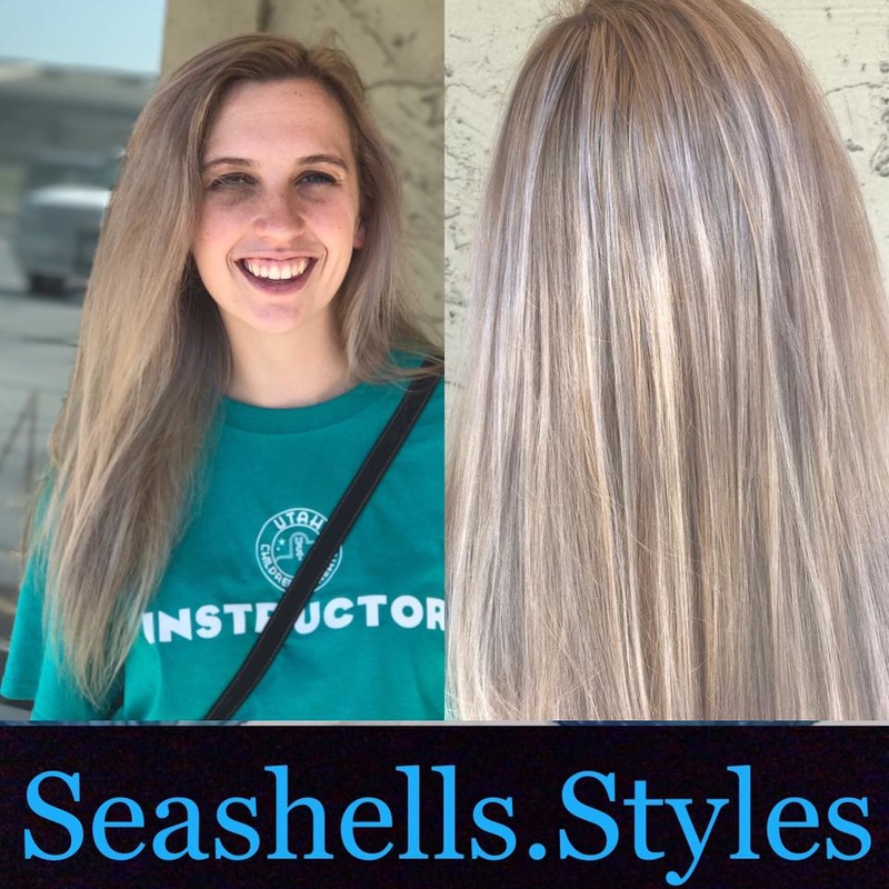 Female model photo shoot of SeashellsStyles