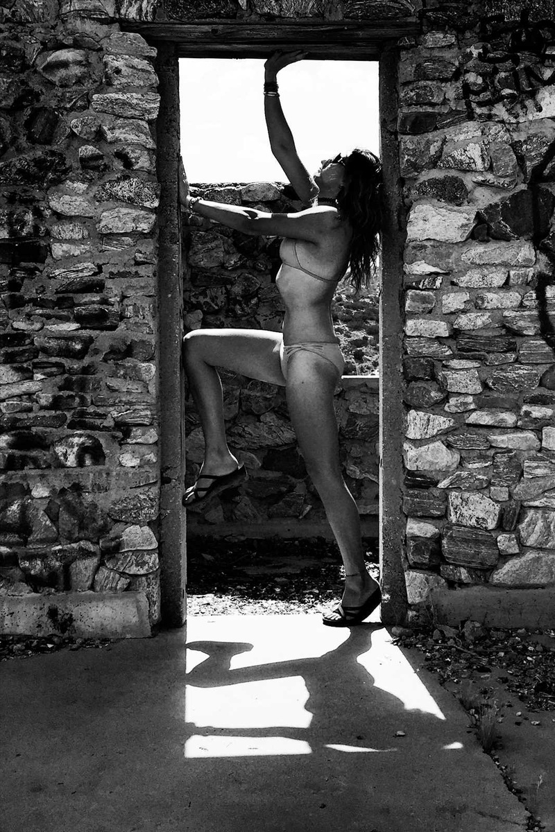 Female model photo shoot of WillowMmodel by Mojave Photographer in Mojave Desert