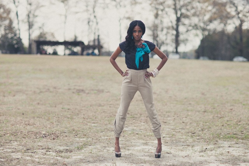 Female model photo shoot of BIANCA LoREN  Designs in Atlanta, GA