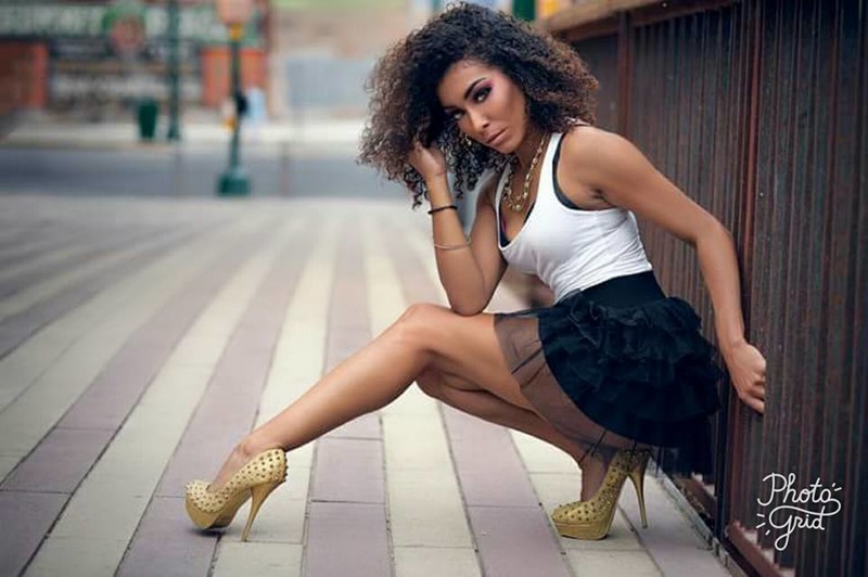 Female model photo shoot of DavidaMichelle in El Paso, TX Downtown