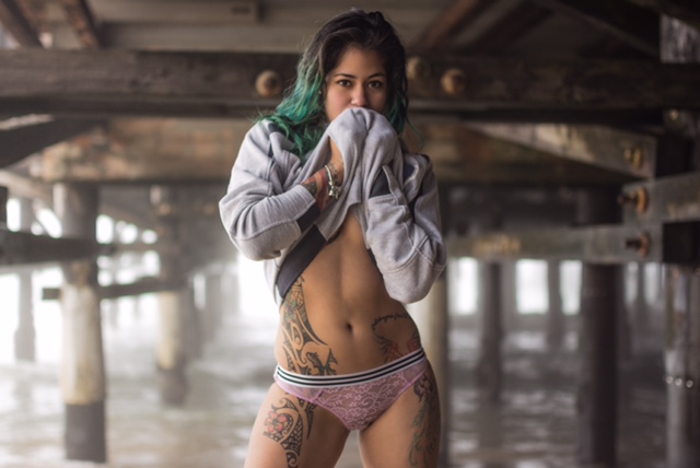 Female model photo shoot of Linzzd in Redondo Beach/Oceanside/Palos Verde