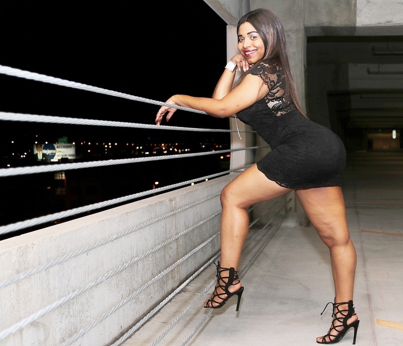 Female model photo shoot of Iamcubanax  in Downtown Orlando