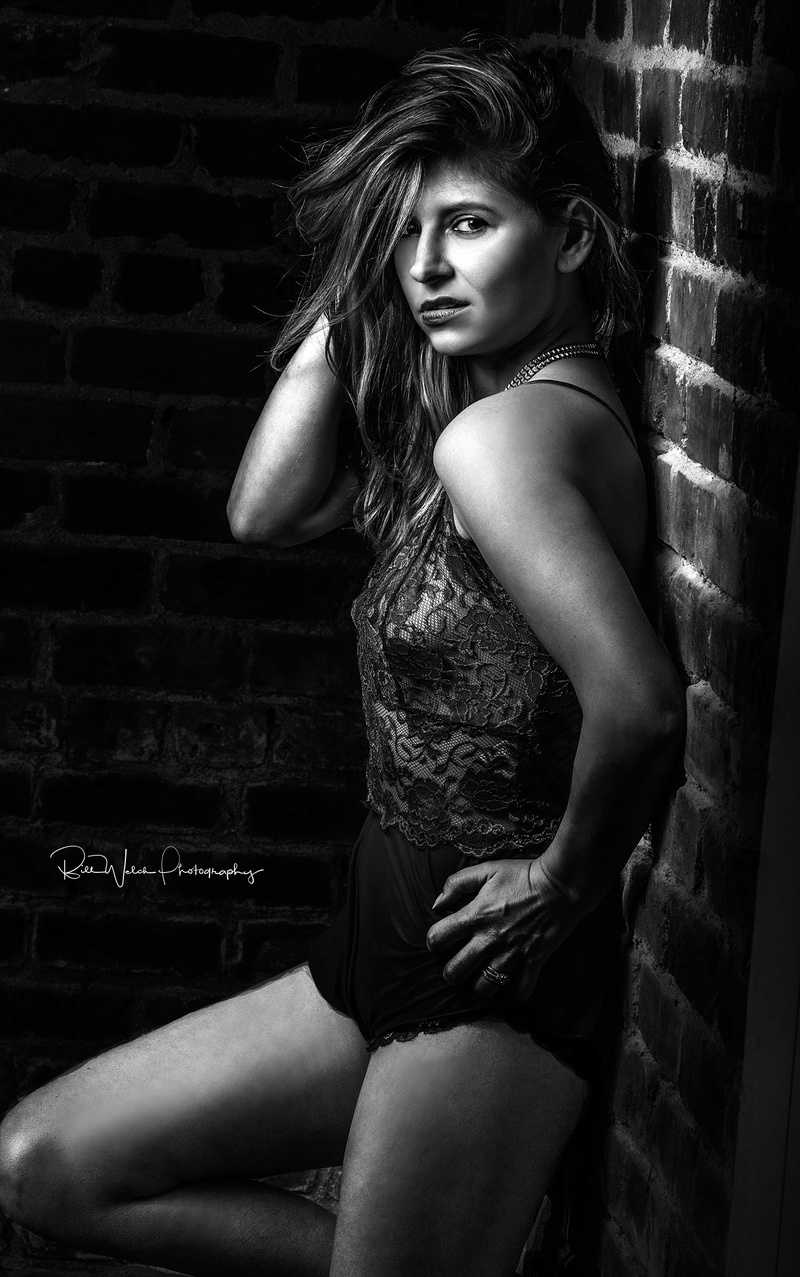 Female model photo shoot of Kristin Shadrick in EVE Studios