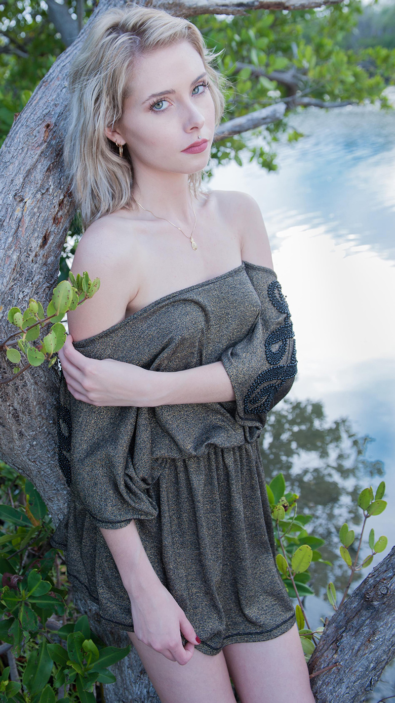 Female model photo shoot of RainBastien by ydlphotos in Fort Desoto