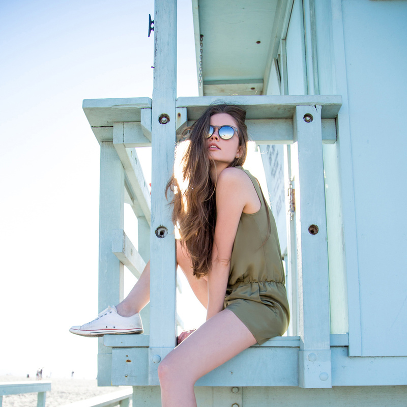 Female model photo shoot of laurennabers in VENICE BEACH, CA