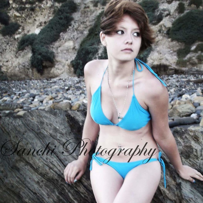 Female model photo shoot of Sanchi Studio