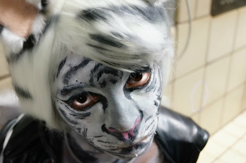 Female model photo shoot of Kikiyo Tiger