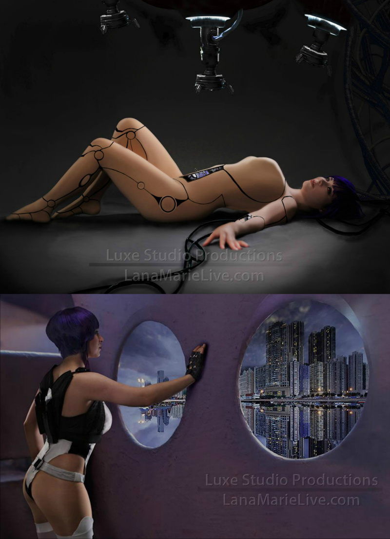 Female model photo shoot of LanaCosplay and LanaMarieLive in Alternate Universe, digital art by LMLiveART