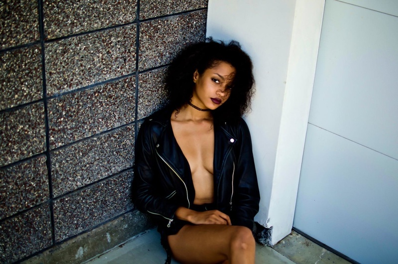 Female model photo shoot of Elissa Black