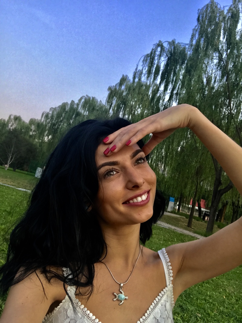 Female model photo shoot of Aleksandra Potarusova