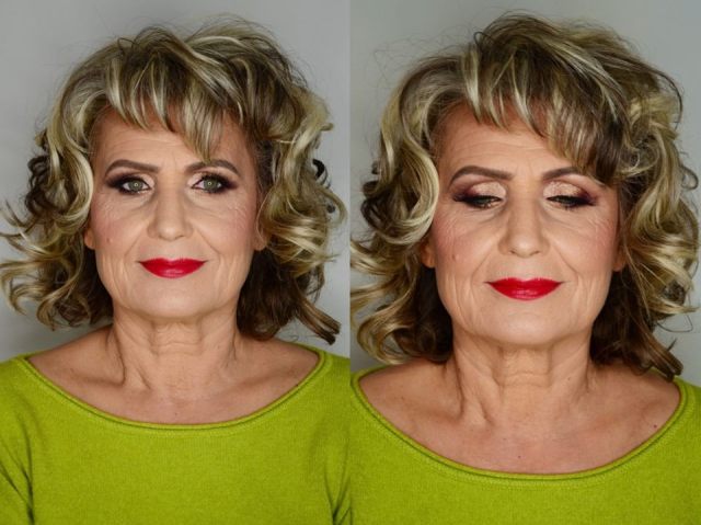 Female model photo shoot of Plush Makeup Lounge