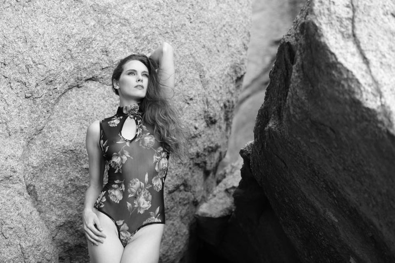 Female model photo shoot of Eleya Maureen in Enchanted Rock