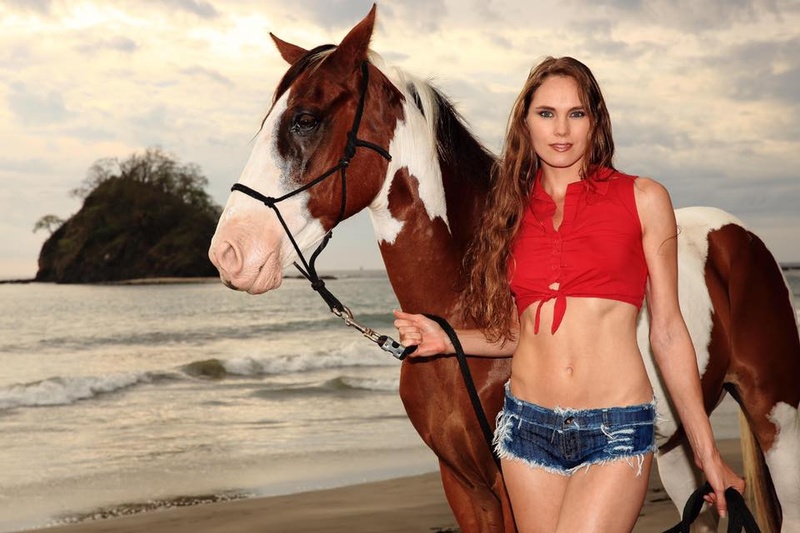 Female model photo shoot of Eleya Maureen in Costa Rica