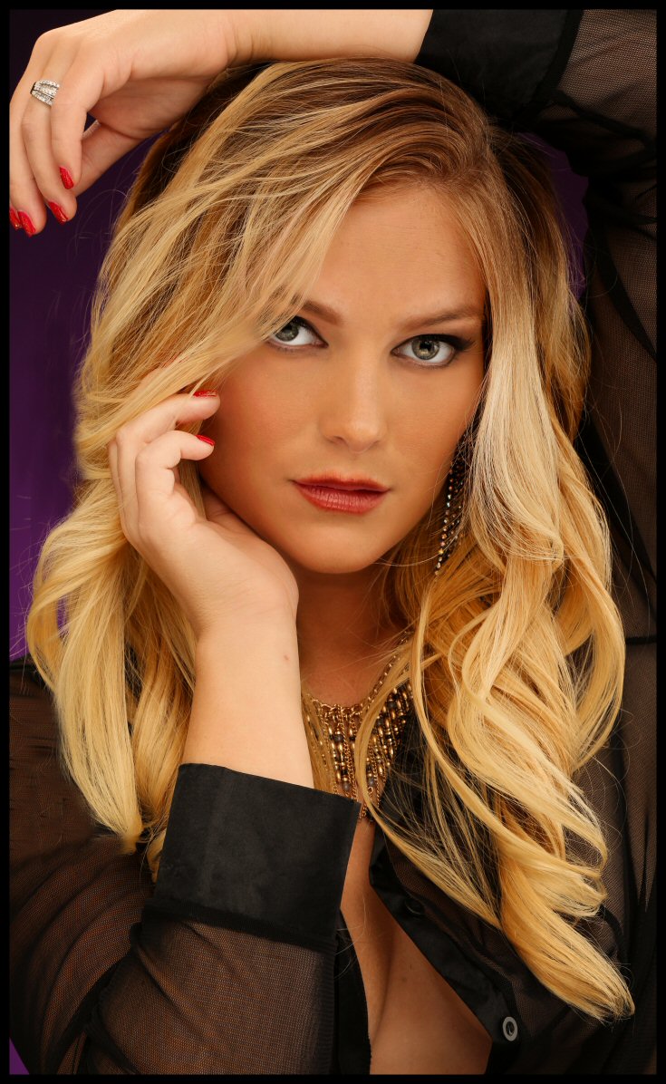 Female model photo shoot of Ashley DeArmon by Ron Barlow Photography