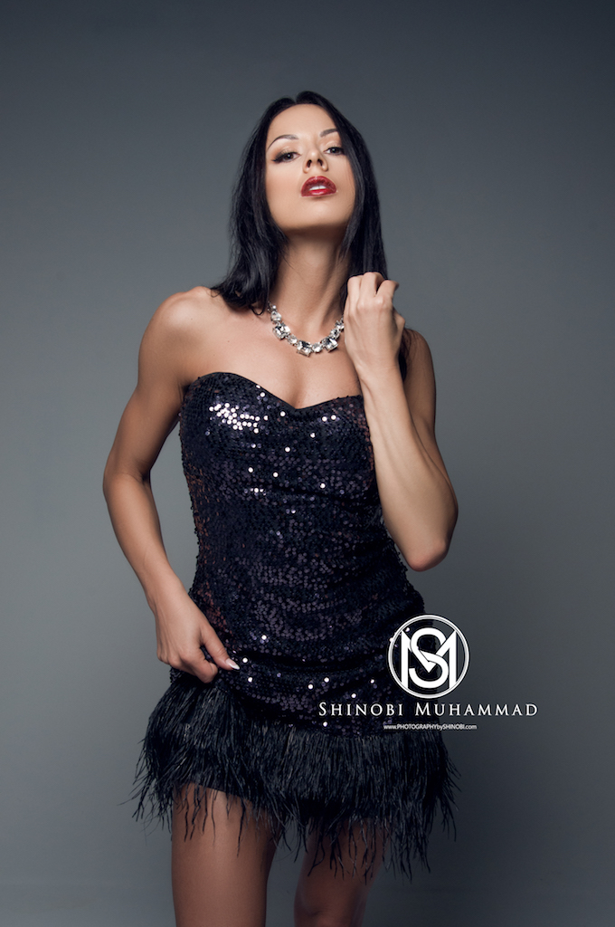 Female model photo shoot of hanaemmaramos by Photography By Shinobi in Frisco, TX, makeup by Paintd by Michele