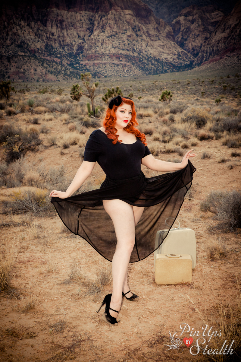 Female model photo shoot of Pin Ups by Stealth