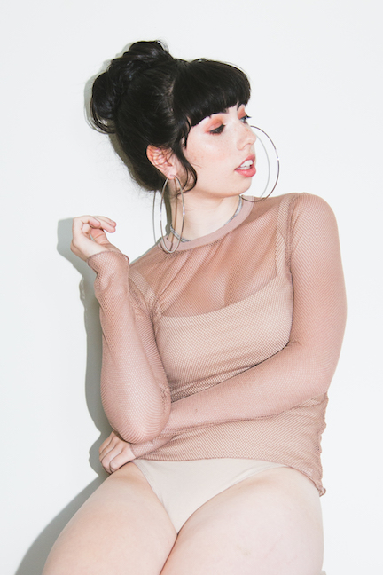 Female model photo shoot of Megan Rae Makeup by hollybrown in Los Angeles, CA