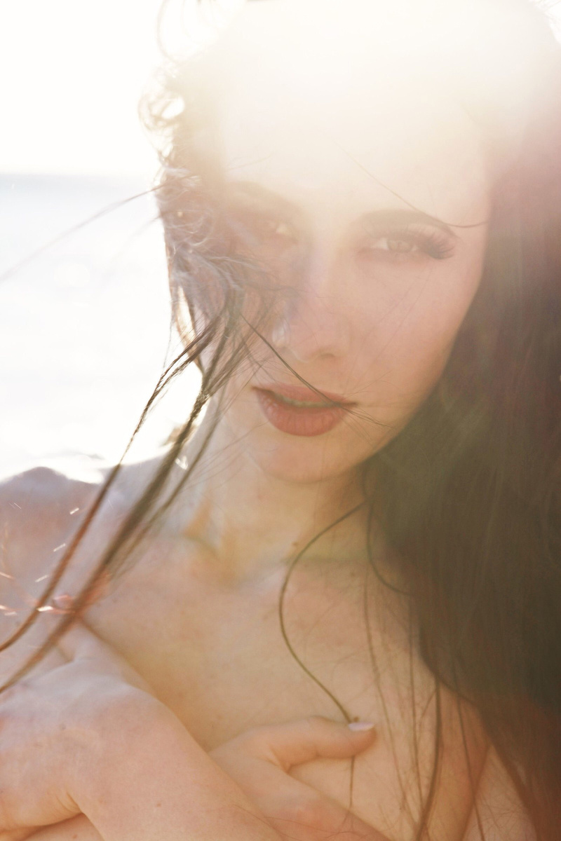 Female model photo shoot of Taylor Jevaux in El Matador Beach