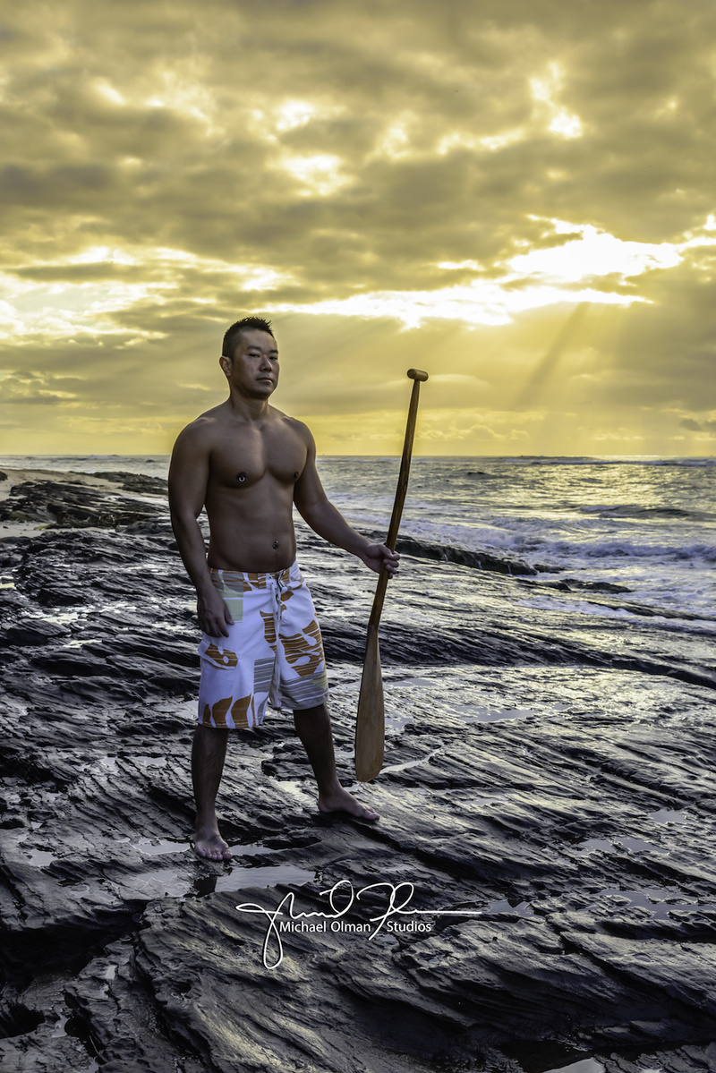 Male model photo shoot of Michael Olman Photography in Oahu, Hawaii