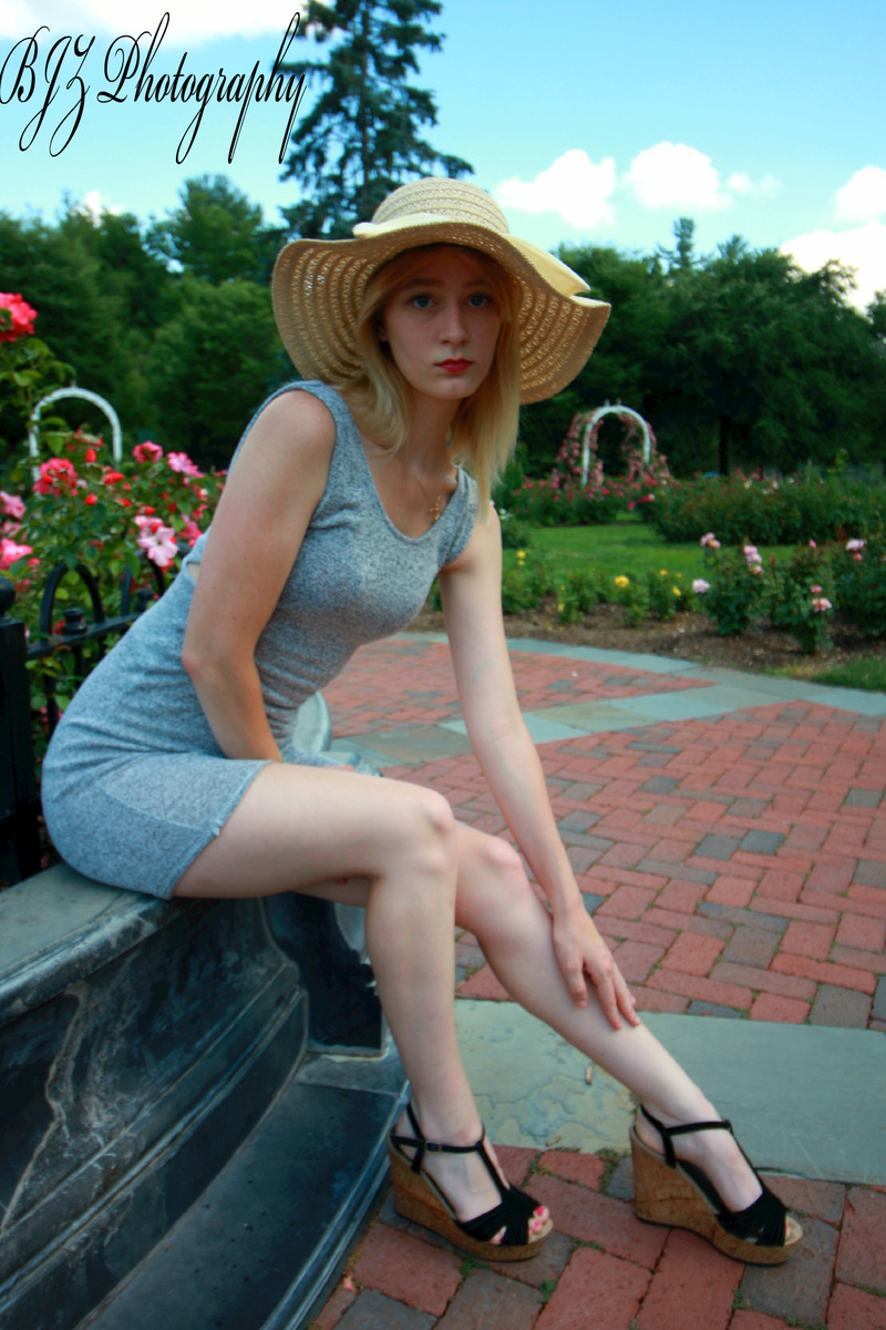 Female model photo shoot of Devinrenee97 by Brian James  in Central Park Schenectady NY