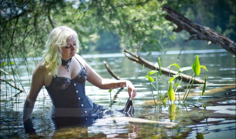 Female model photo shoot of xxpixelxx by Amor Vitae Photography in Range Pond State Park