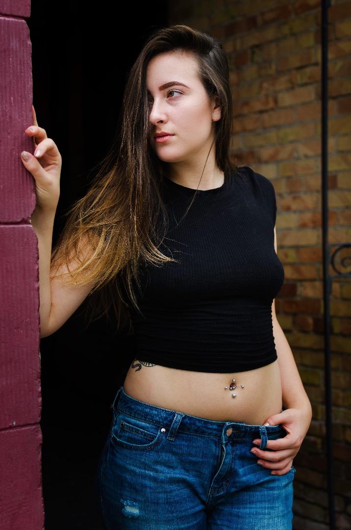Female model photo shoot of stormyty