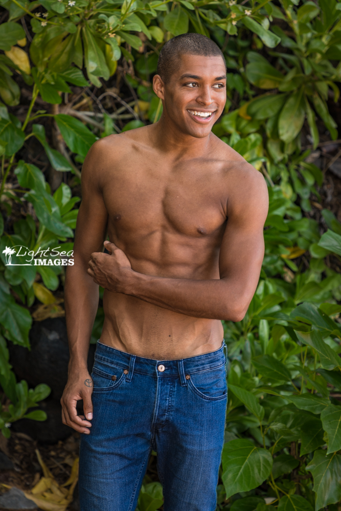 Male model photo shoot of LightSea Images and Nathaniel Hunt in Po'olenalena Beach Maui