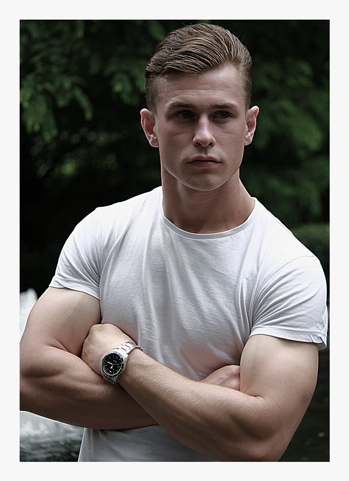 Male model photo shoot of Danny Rees in Docklands, London