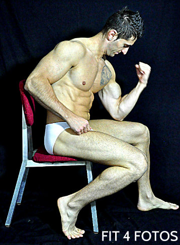 Male model photo shoot of FIT 4 FOTOS by Vincent in Allentown, Pa. studio