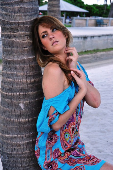 Female model photo shoot of Candy at Miami