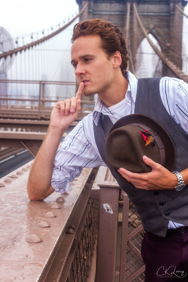 Male model photo shoot of cklowry photography and Justin Pontier in New York, NY
