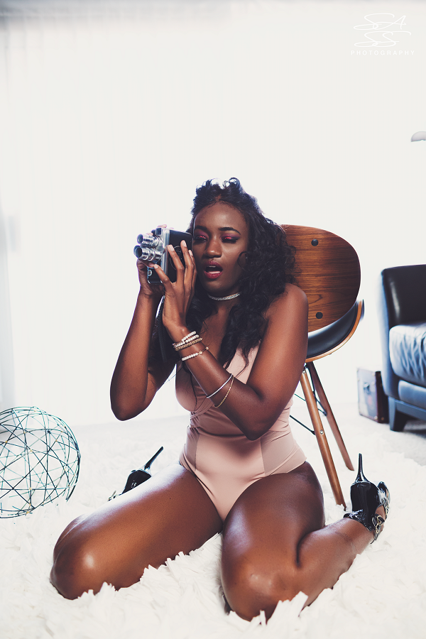 Female model photo shoot of Kwanja Jackson