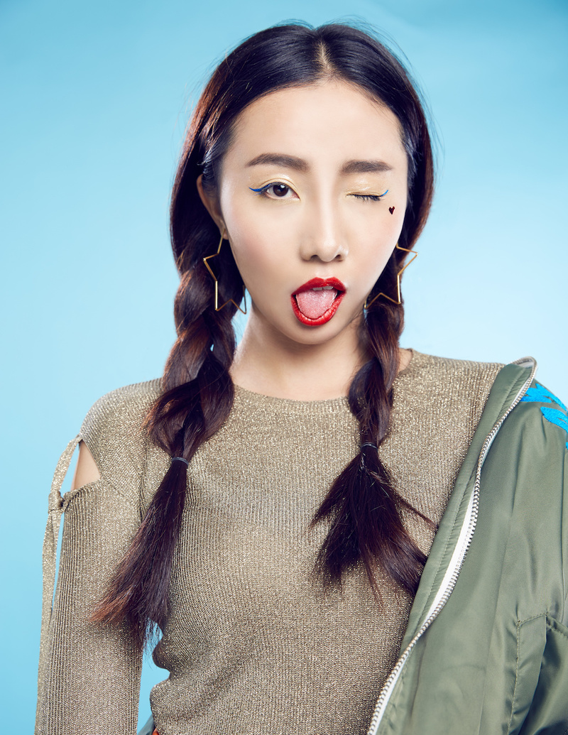 Female model photo shoot of Tian Yu in San Francisco
