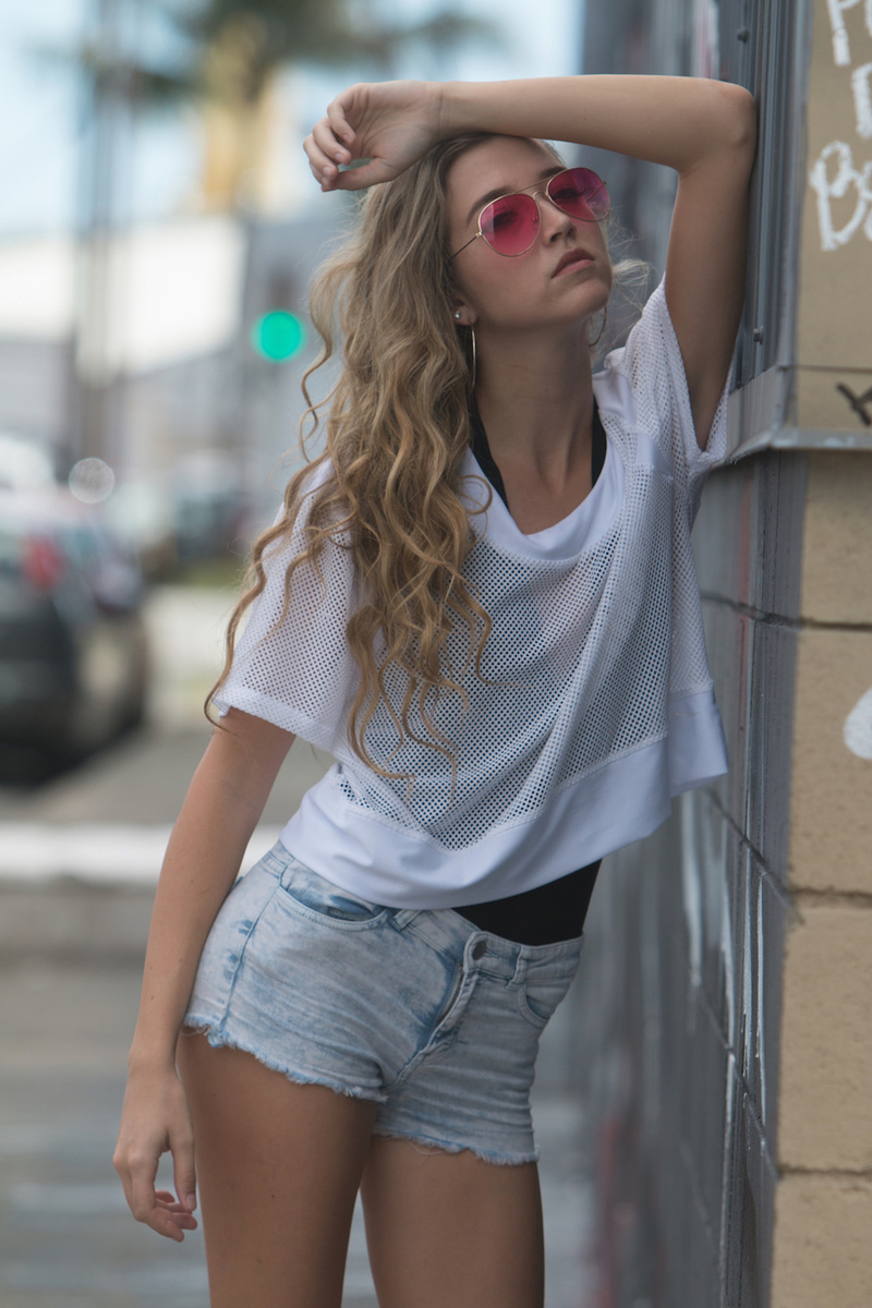 Female model photo shoot of jsarnecki in Downtown Honolulu