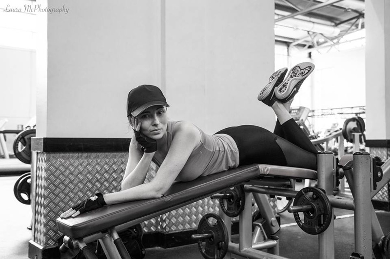 Female model photo shoot of Lana Kurasidze in Sport & Fitness Ballymun