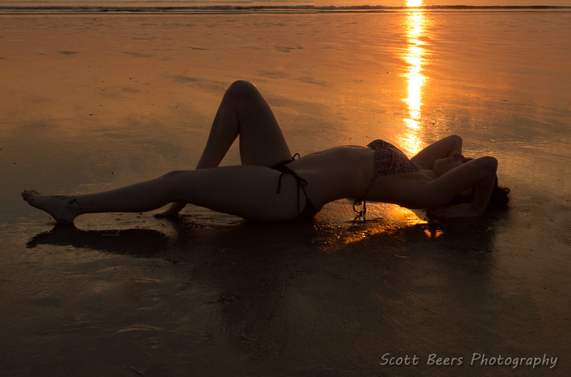 Male and Female model photo shoot of Scott Beers and Lee Goldberg in Nantasket Beach, Massachusetts