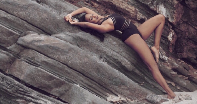 Female model photo shoot of Dana Denise in Malibu Beach
