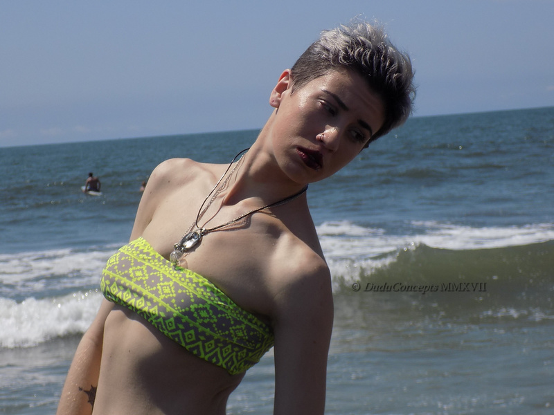 Male and Female model photo shoot of DDCs and Natali Pillgrim in Beach 90 Brooklyn NY