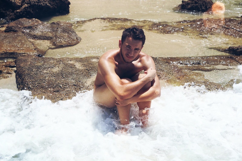 Male model photo shoot of Shai2a in Gash beach, Israel