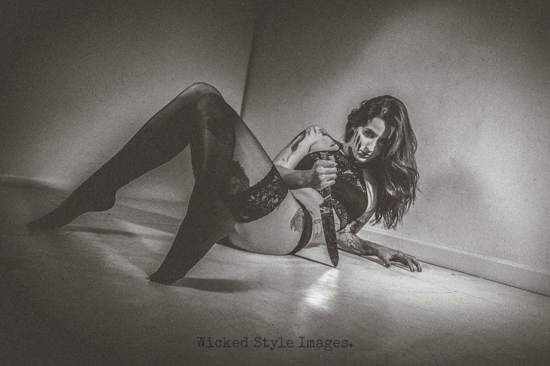 Female model photo shoot of Spooky Spice