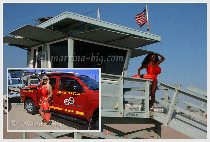 Female model photo shoot of MARTINA BIG in Venice Beach / Los Angeles