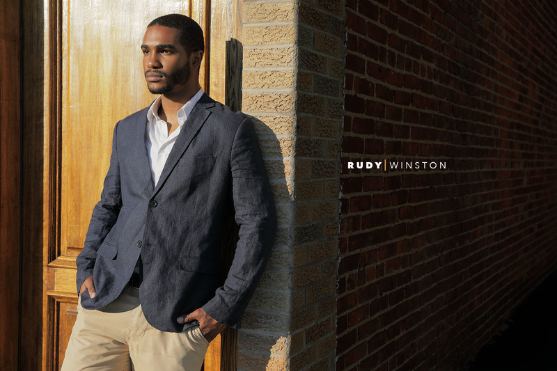 Male model photo shoot of Rudy Winston in Rockville Center, NY